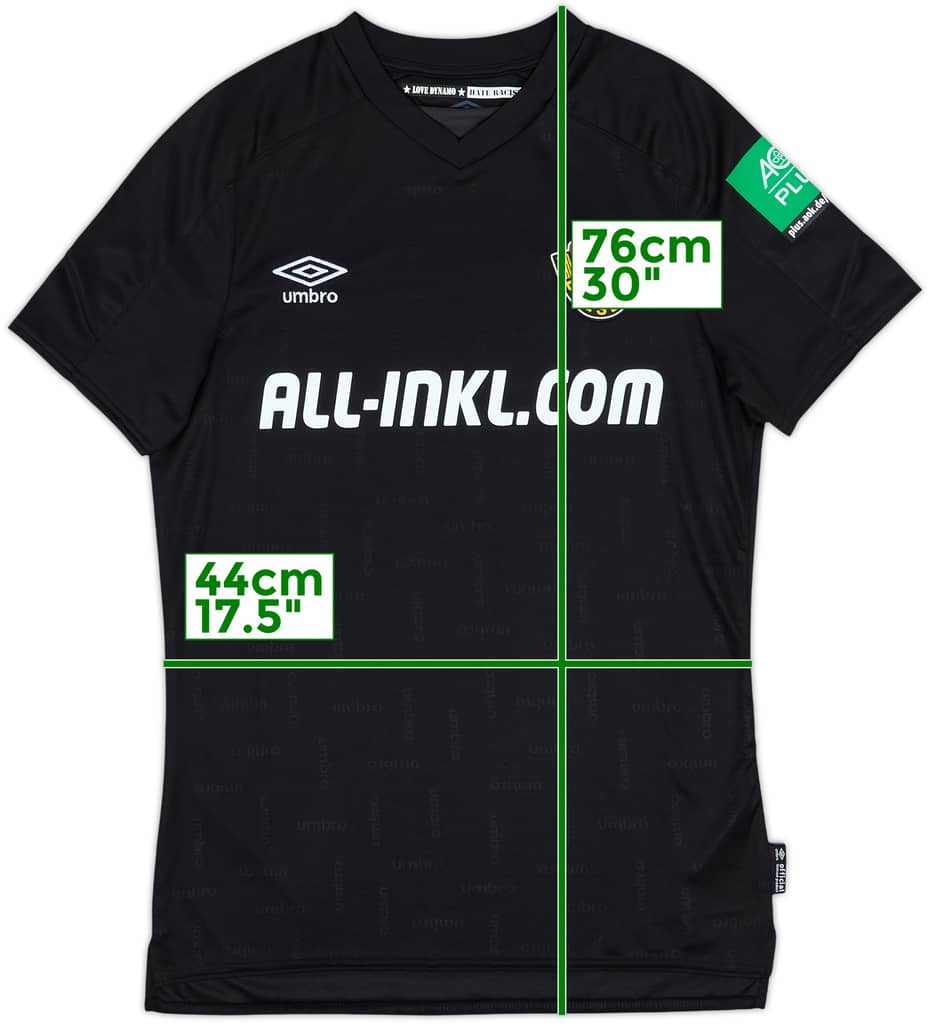 2021-22 Dynamo Dresden Away Shirt - 10/10 - (S)