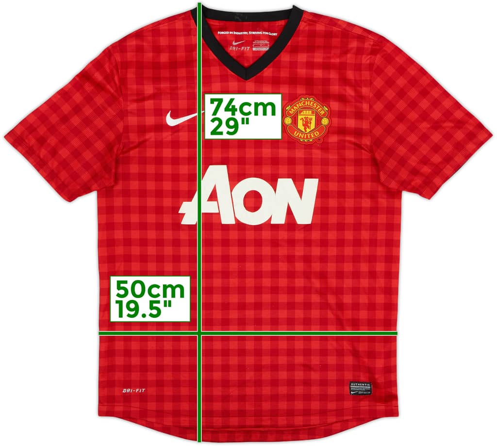 2012-13 Manchester United Home Shirt - 5/10 - (M)