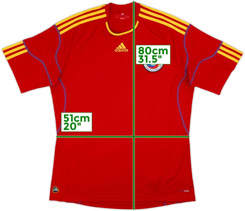 2010-11 Romania Away Shirt - 8/10 - (L)