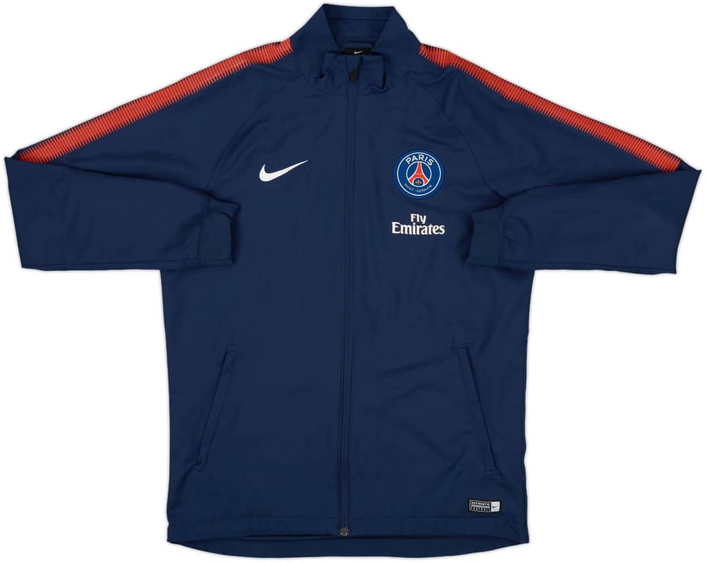 2017-18 Paris Saint-Germain Nike Track Jacket - 8/10 - (M)