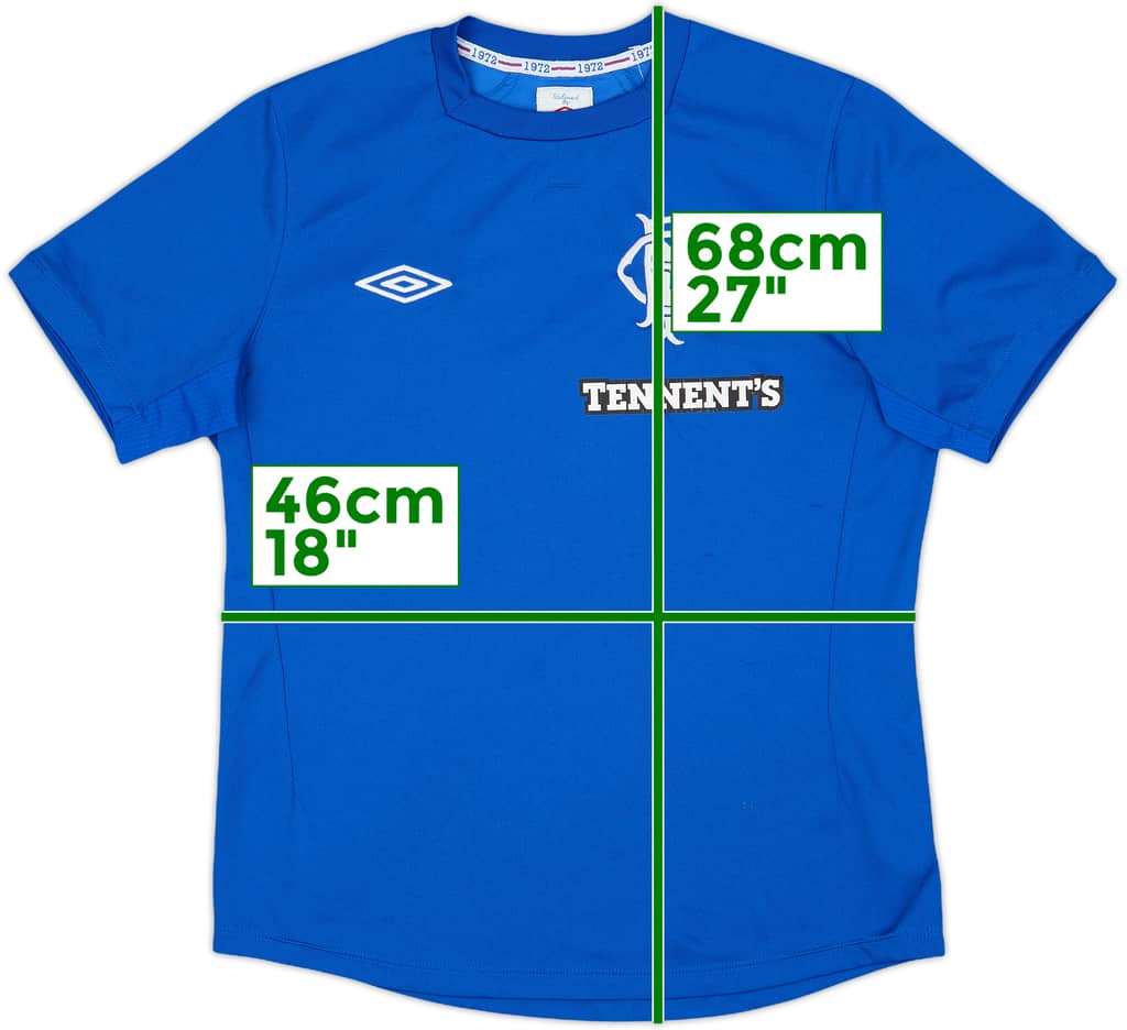 2012-13 Rangers Home Shirt - 7/10 - (S)