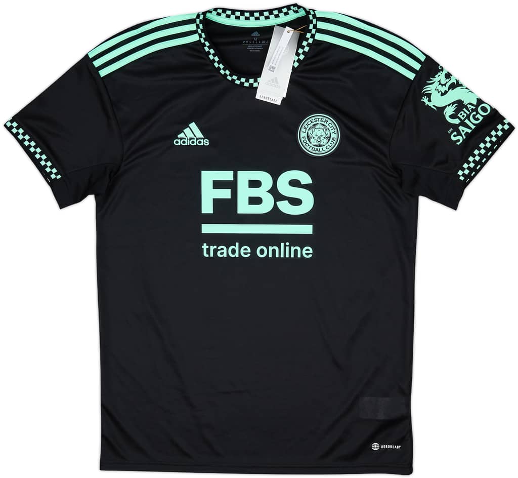 2022-23 Leicester Away Shirt Vardy #9 (M)