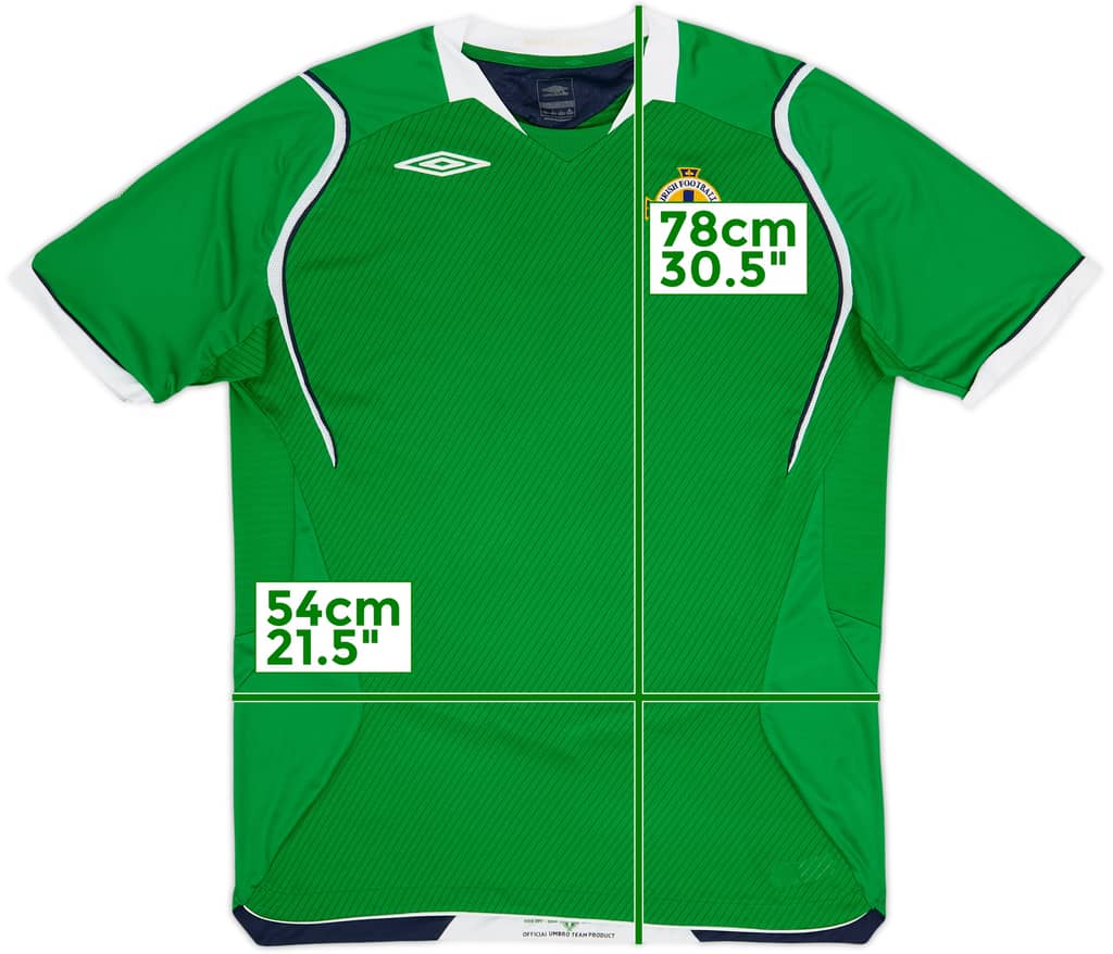 2008-10 Northern Ireland Home Shirt - 8/10 - (L)