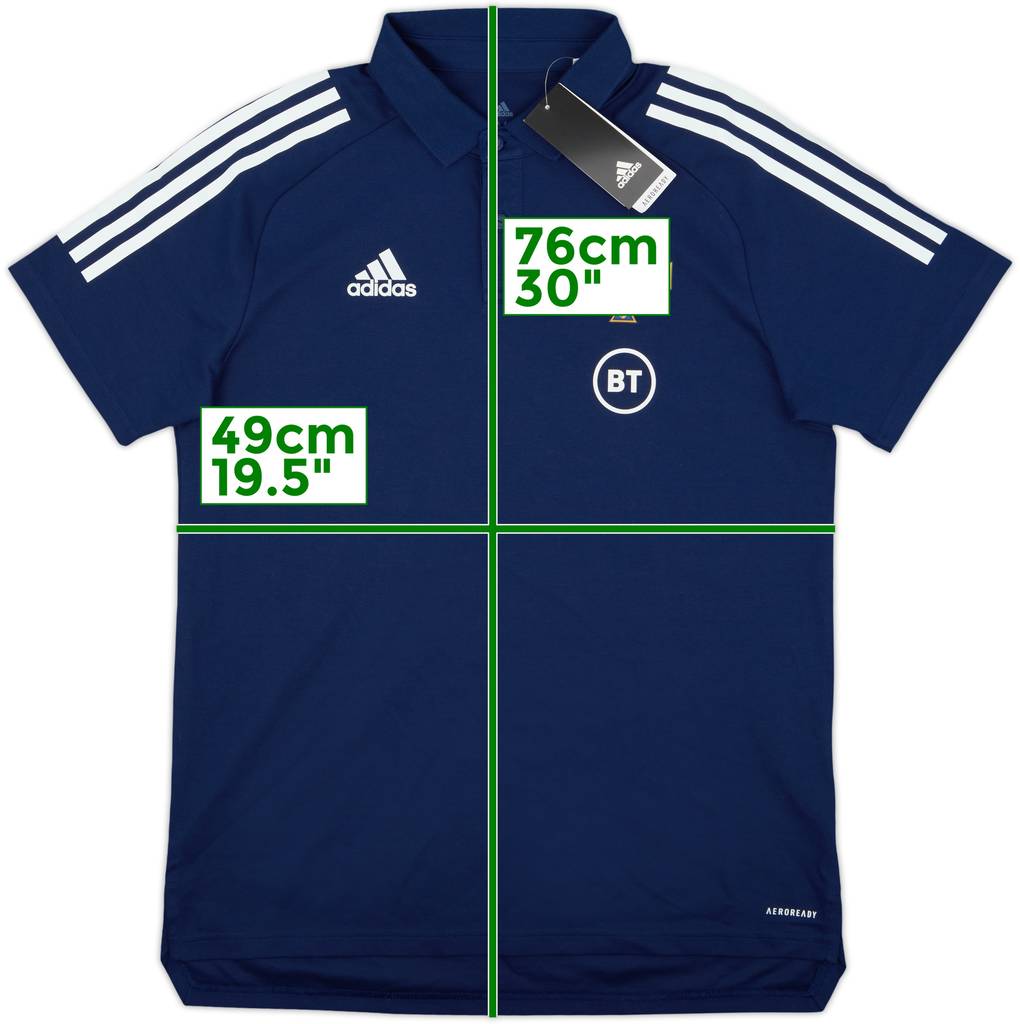 2019-20 Northern Ireland adidas Polo Shirt (M)