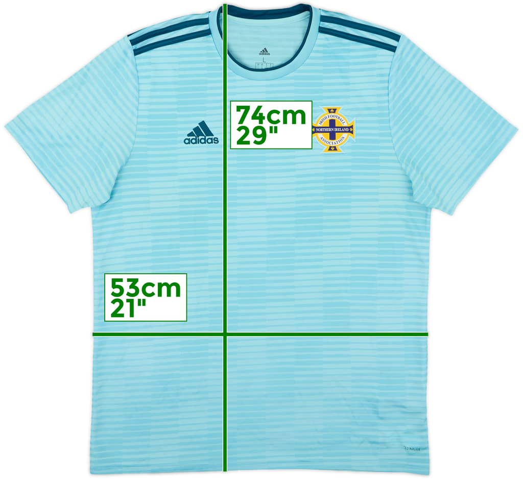 2018-19 Northern Ireland Away Shirt - 9/10 - (L)