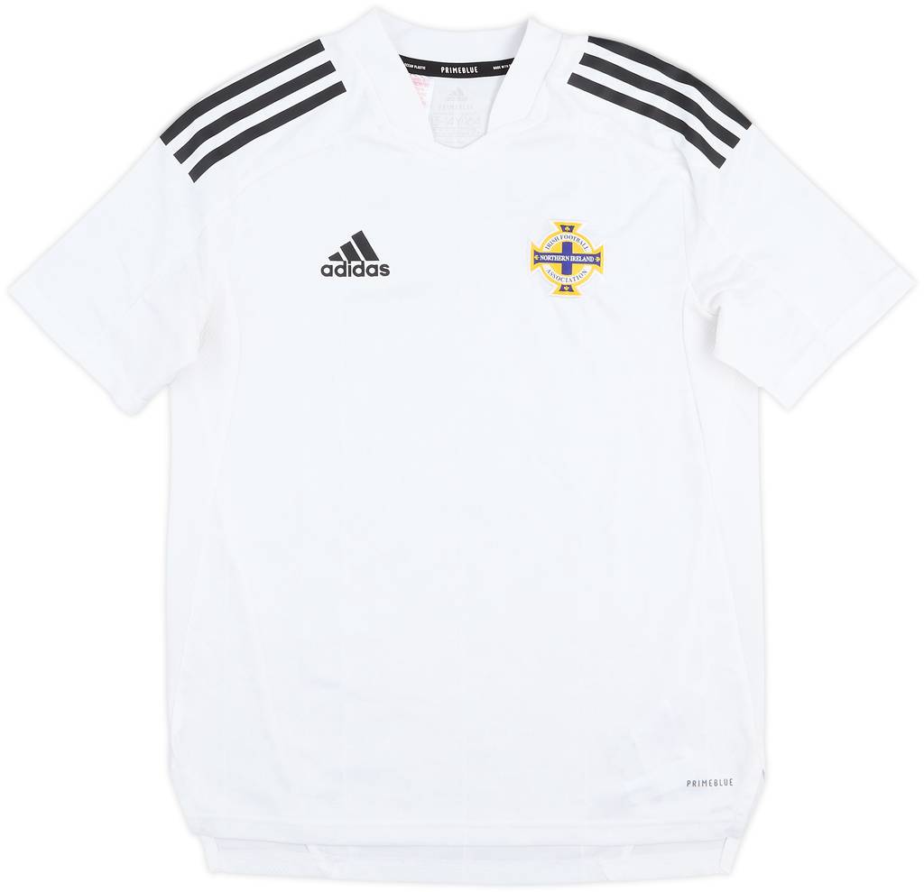2020-21 Northern Ireland adidas Training Shirt - 8/10 - (L.Boys)