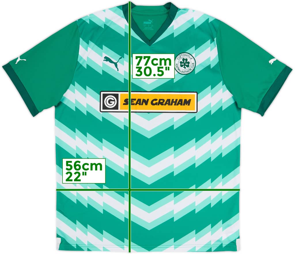 2022-24 Cliftonville Away Shirt - 10/10 - (XL)