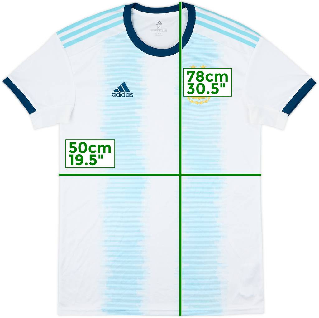 2019-20 Argentina Home Shirt - 7/10 - (M)
