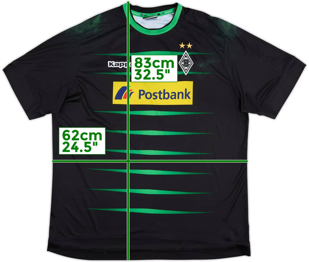 2016-17 Borussia Monchengladbach Third Shirt - 4/10 - (4XL)