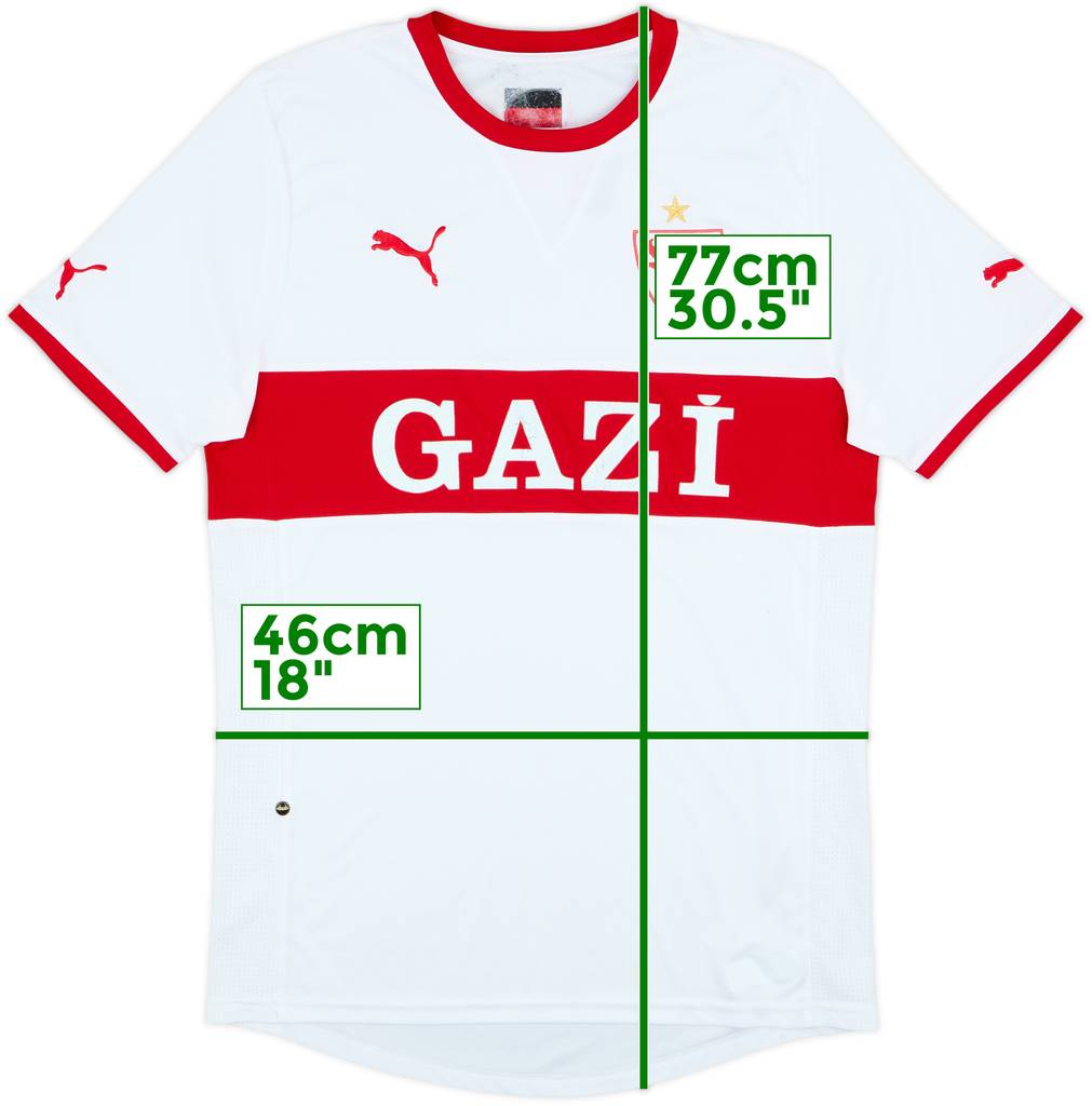 2011-12 Stuttgart Home Shirt - 5/10 - (M)