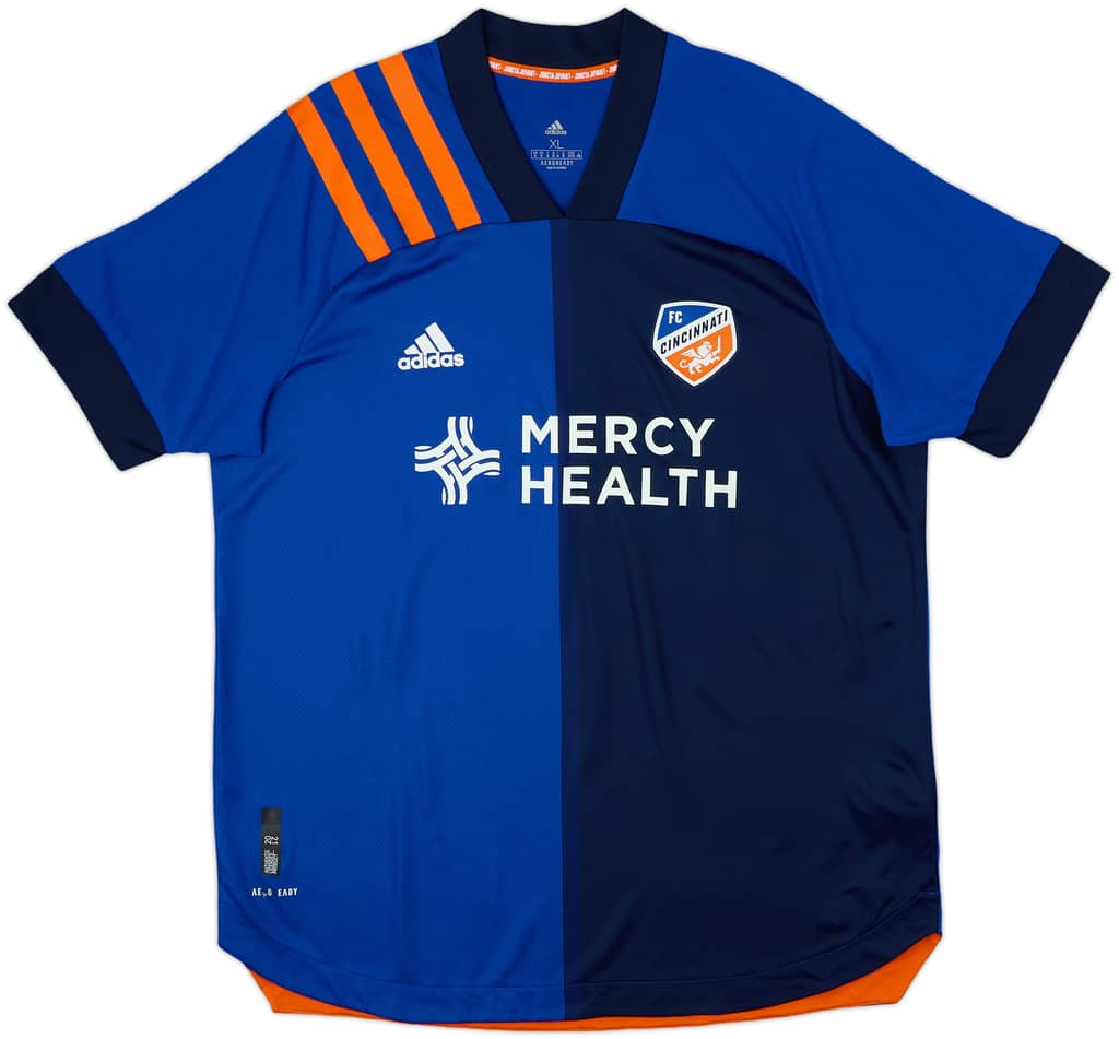 2020 FC Cincinnati Authentic Home Shirt - 8/10 - (XL)