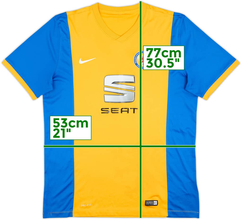 2014-15 Eintracht Braunschweig Home Shirt - 6/10 - (XL)