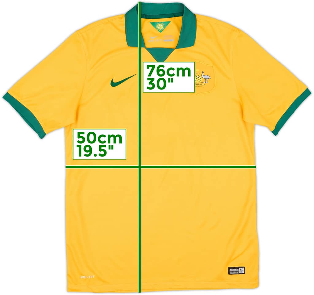 2014-15 Australia Camiseta Local - 8/10 - (M)