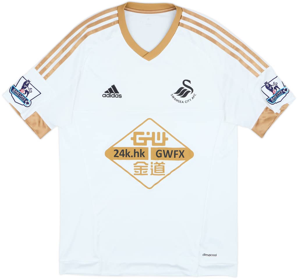 2015-16 Swansea Home Shirt - 7/10 - (M)