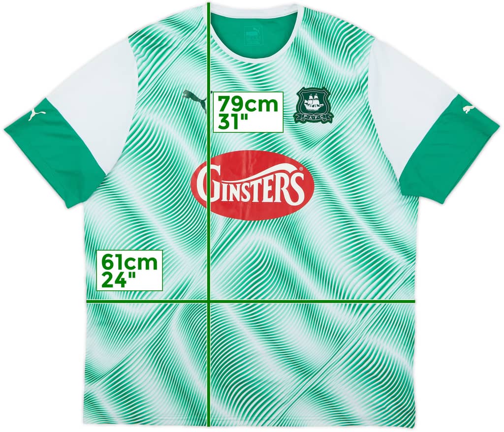 2019-20 Plymouth Away Shirt - 8/10 - (3XL)