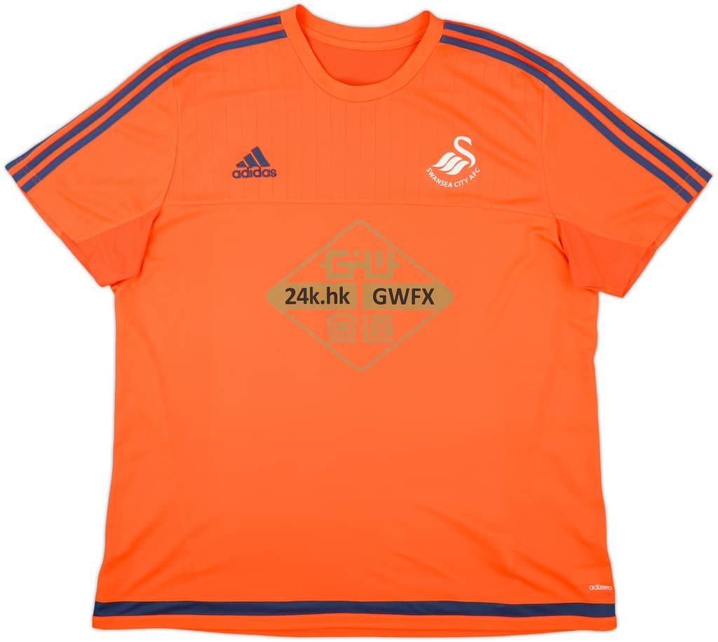 2015-16 Swansea adizero Training Shirt - 10/10 - (XXL)