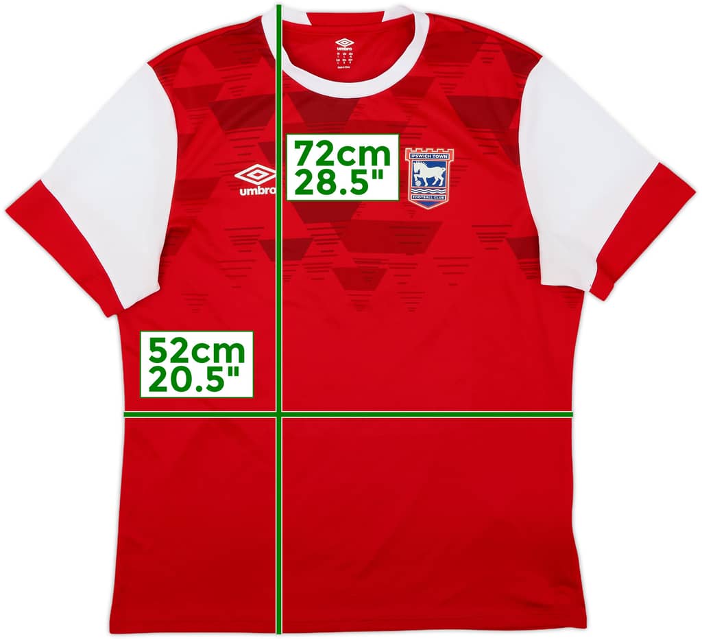 2022-23 Ipswich Umbro Training Shirt - 9/10 - (L)