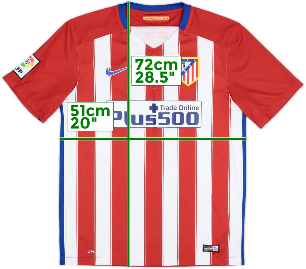 Camiseta de local del Atletico Madrid 2015-16 - 8/10 - (M)