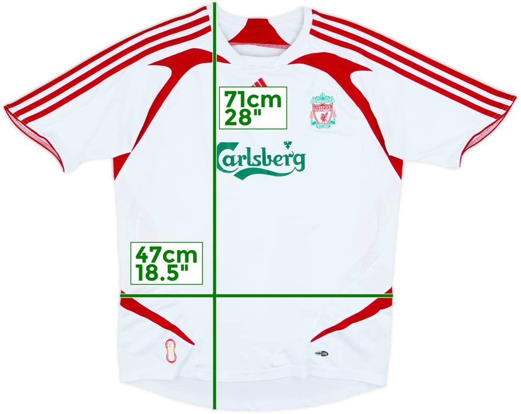 2007-08 Liverpool Away Shirt - 8/10 - (Women's M)