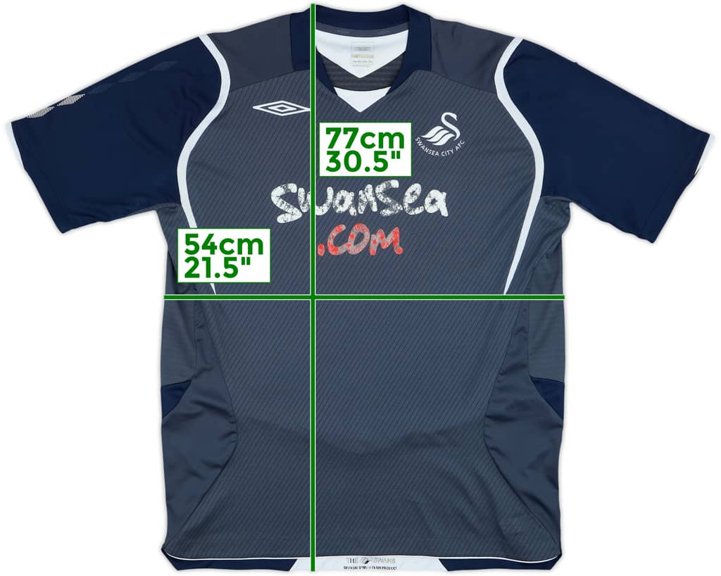 2008-09 Swansea Away Shirt - 4/10 - (L)