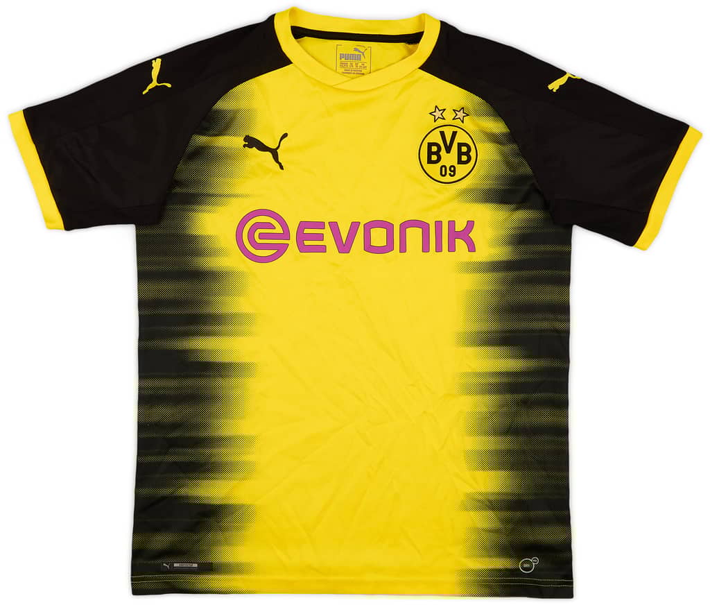 2017-18 Borussia Dortmund European Home Shirt - 9/10 - (XXL.Boys)