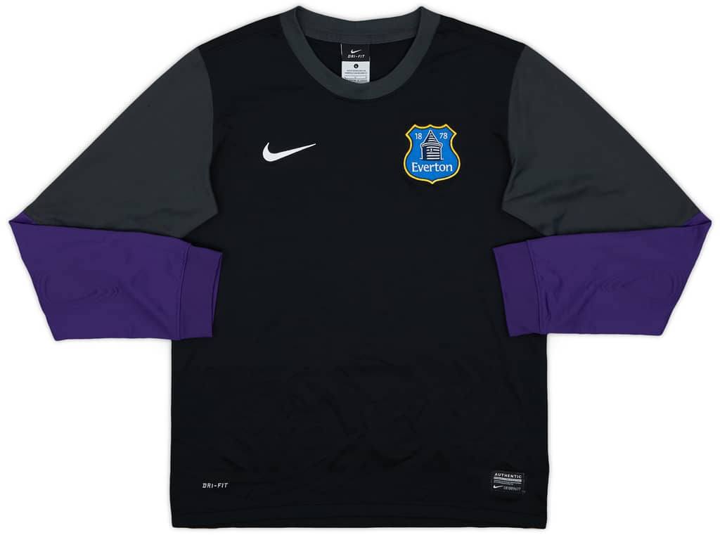 2013-14 Everton GK Shirt - 9/10 - (L.Boys)