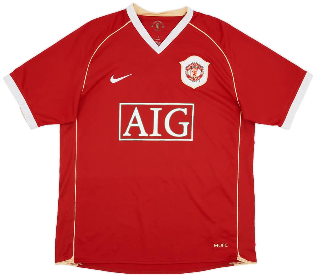 2006-07 Manchester United Home Shirt Ronaldo #7