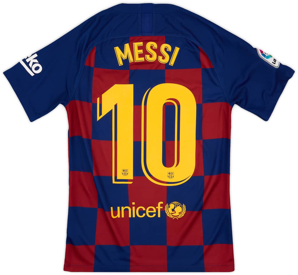 2019-20 Barcelona Home Shirt Messi #10 - 7/10 - (S)