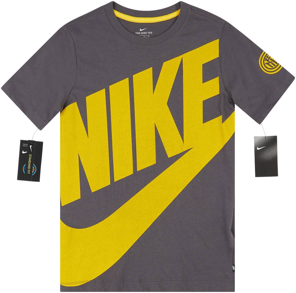 2019-20 Inter Milan Nike Logo Tee - 8/10 - KIDS