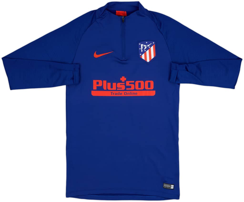 Top de entrenamiento con cremallera de 1/4 Nike del Atletico Madrid 2019-20 (S)
