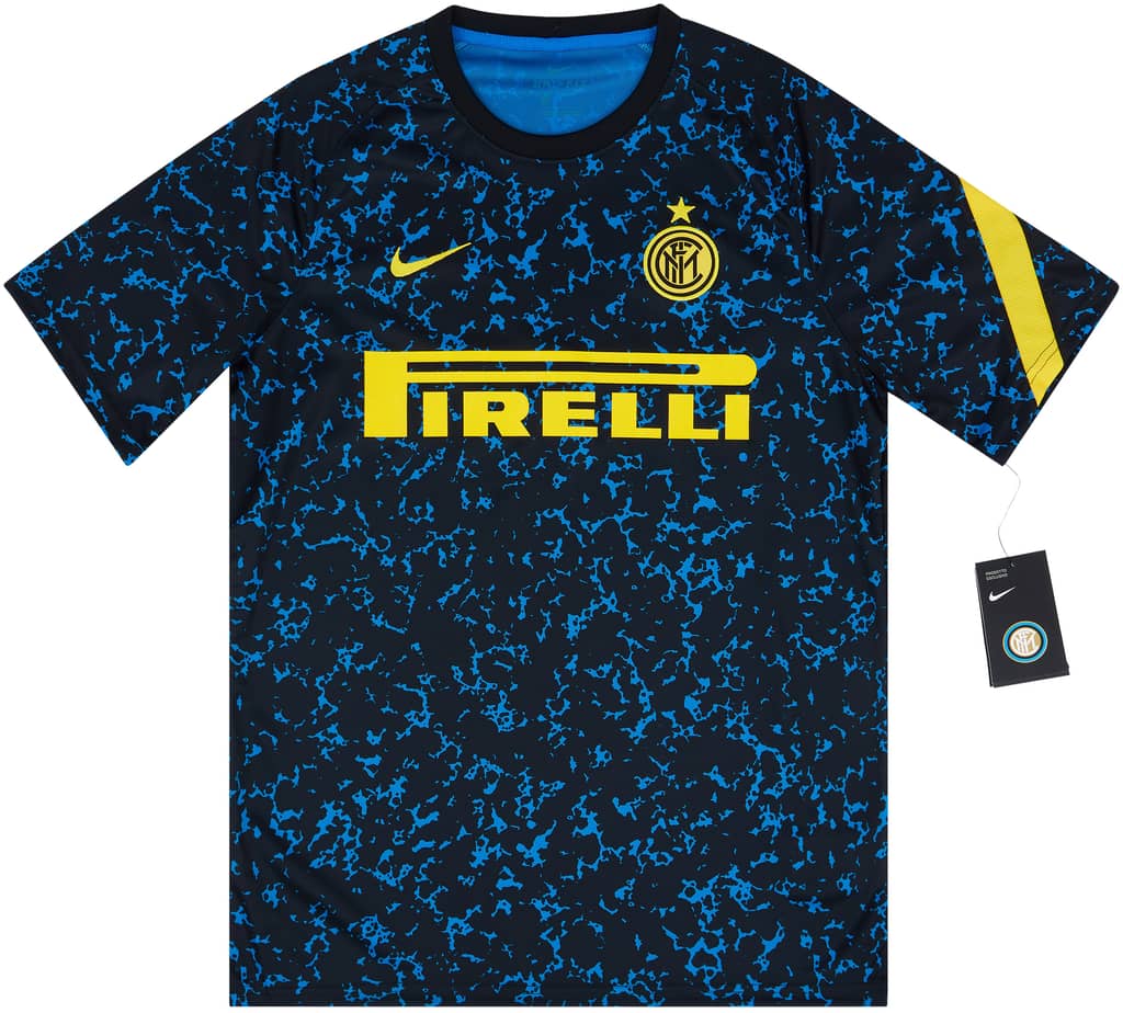2020-21 Inter Milan Nike Pre-Match Training Shirt