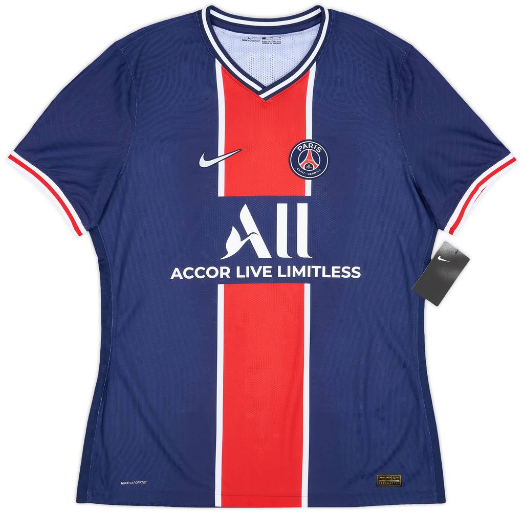 2020-21 Paris Saint-Germain Player Issue Vaporknit Home Shirt