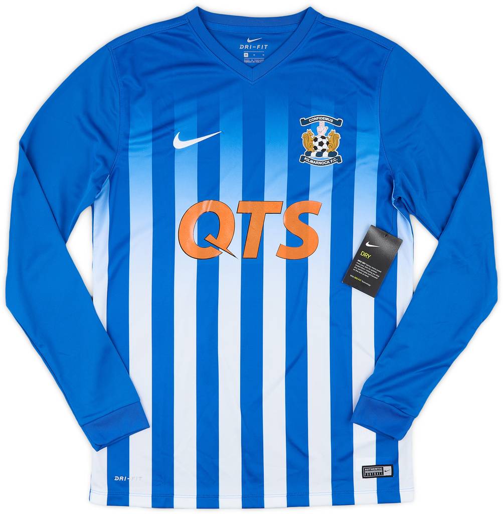 2016-17 Kilmarnock Home L/S Shirt (M)