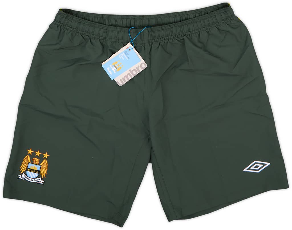 2011-12 Manchester City Umbro GK Shorts (XL)