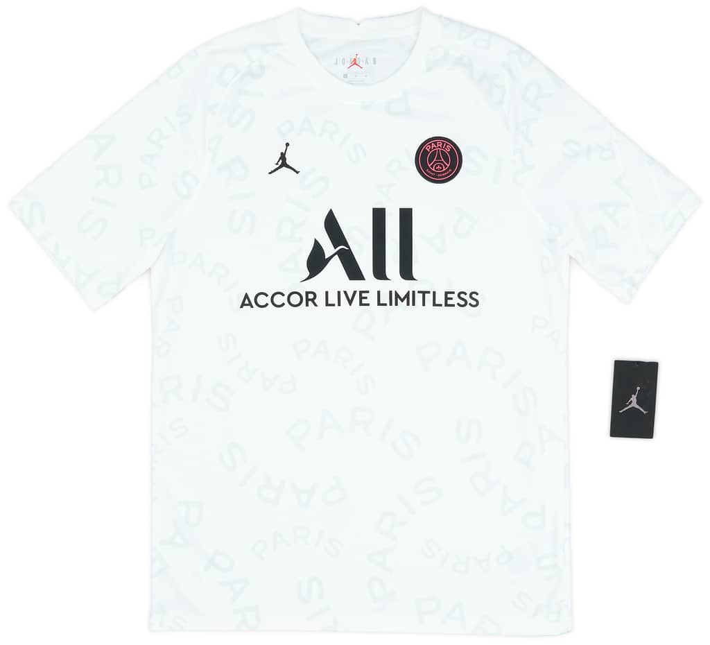 2020-21 Paris Saint-Germain x Air Jordan Player Issue Warm-Up Shirt