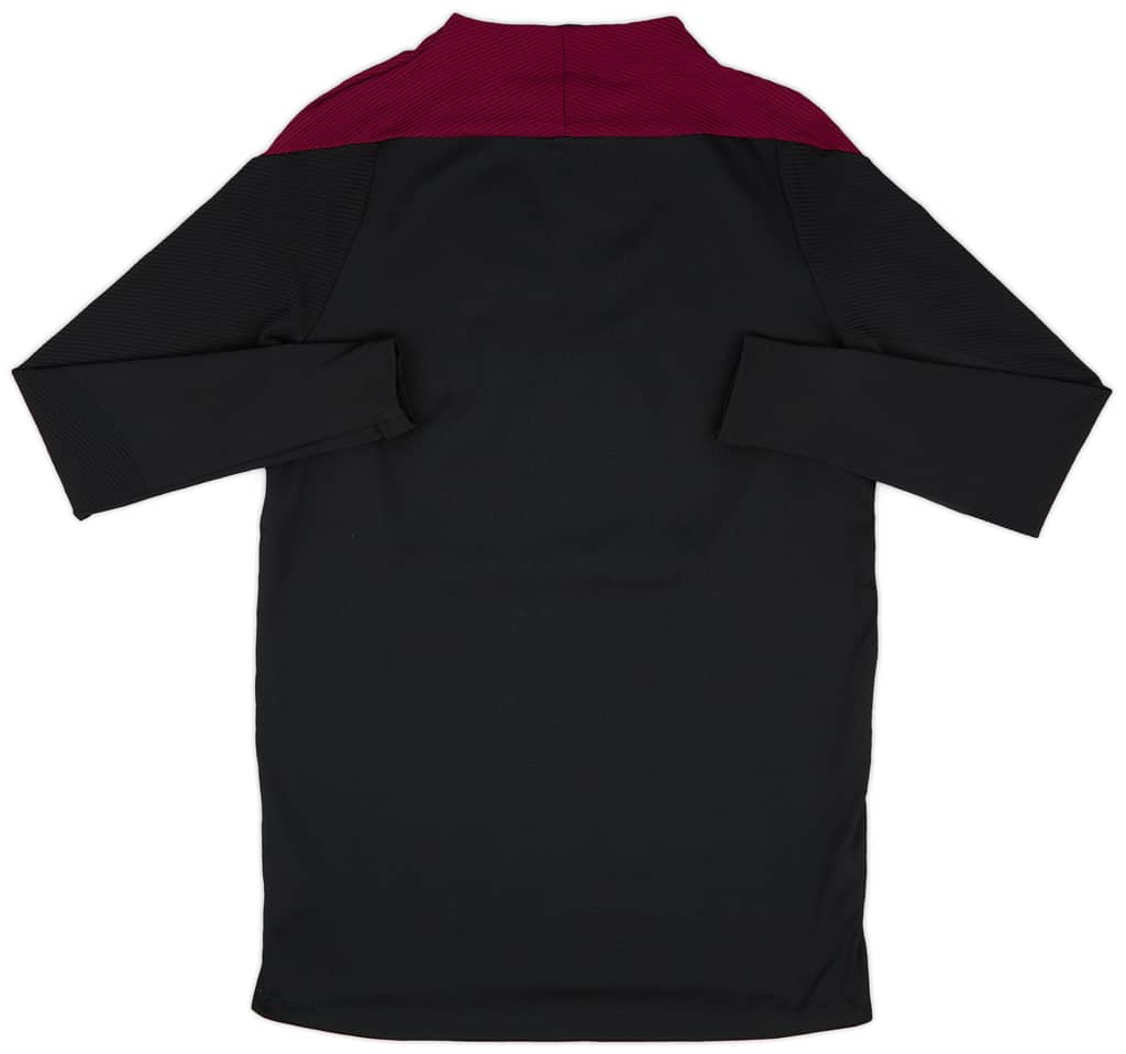 2020-21 Paris Saint-Germain x Air Jordan Player Issue Vaporknit 1/4 Zip Training Top