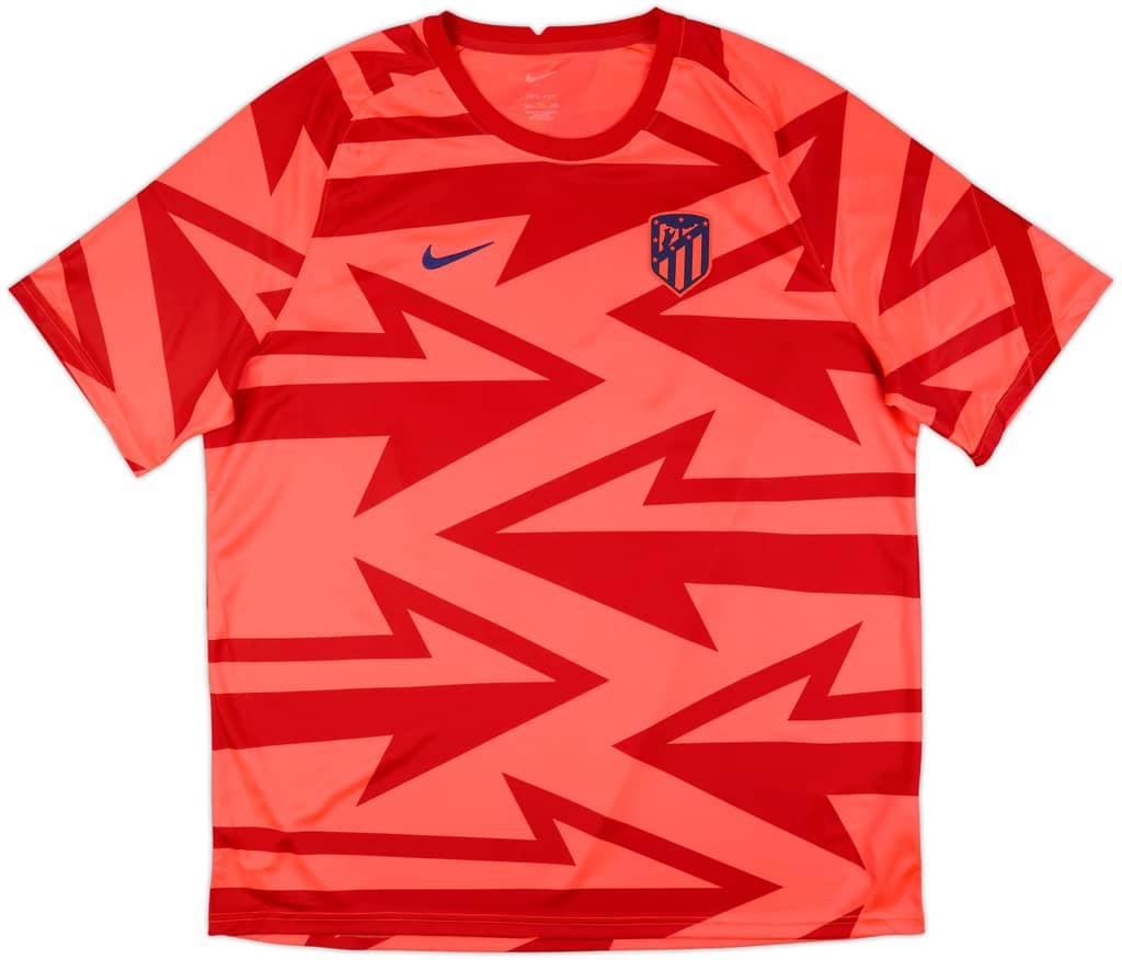 2021-22 Atletico Madrid Nike Pre-Match Shirt (XXL)
