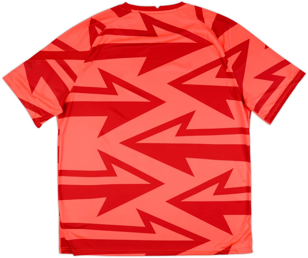 2021-22 Atletico Madrid Nike Pre-Match Shirt (XXL)