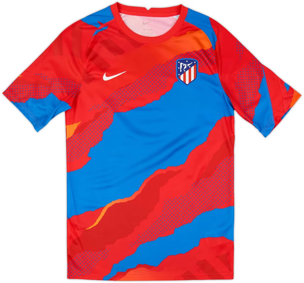 2021-22 Atletico Madrid Nike Pre-Match Champions League Shirt (S)