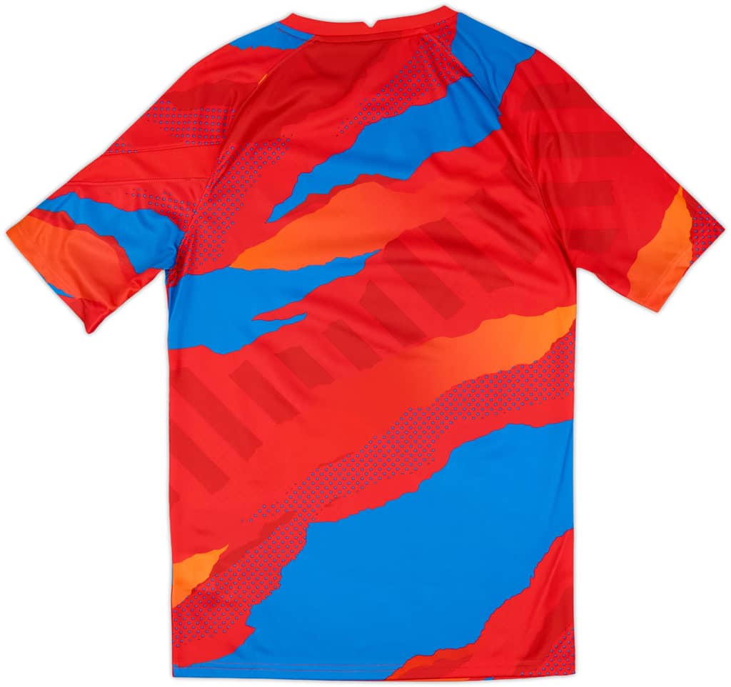 2021-22 Atletico Madrid Nike Pre-Match Champions League Shirt (S)