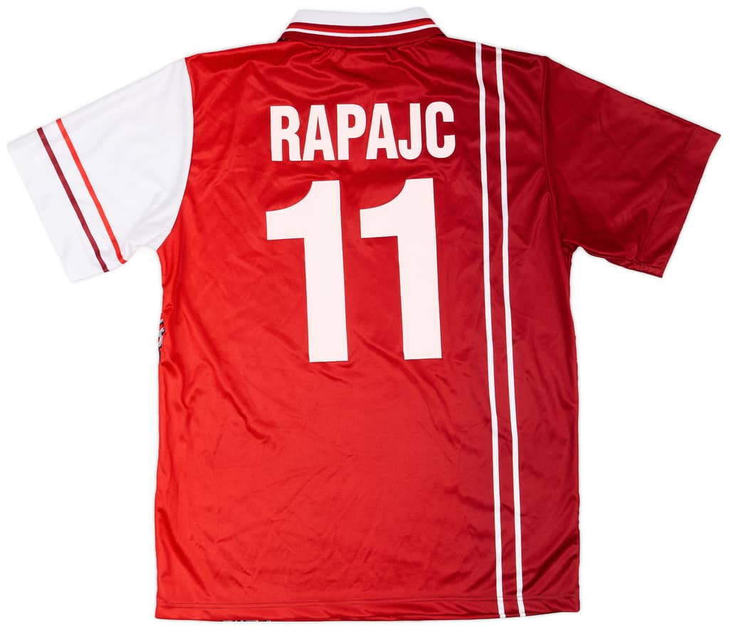 1998-99 Perugia Home Shirt Rapajc #11 - 9/10 - (L)