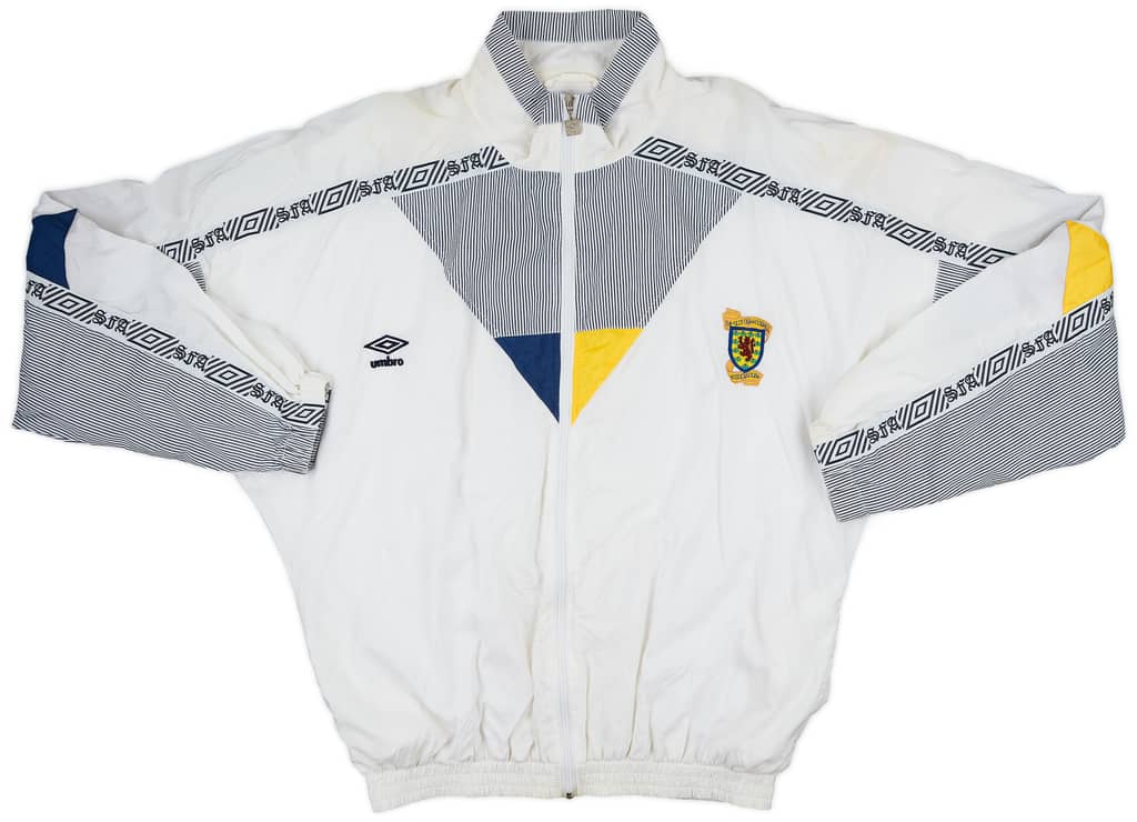 1990-92 Scotland Umbro Track Jacket - 9/10 - (L)