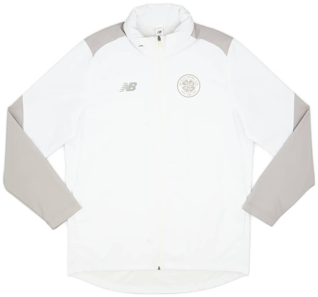 2019-20 Celtic New Balance Rain Jacket - 7/10 - (XL)
