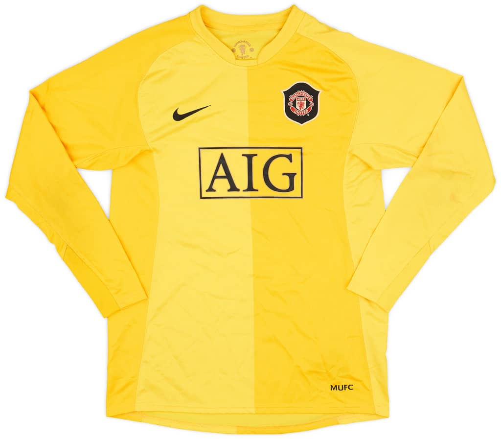 2006-07 Manchester United GK Shirt - 8/10 - (XL.Boys)