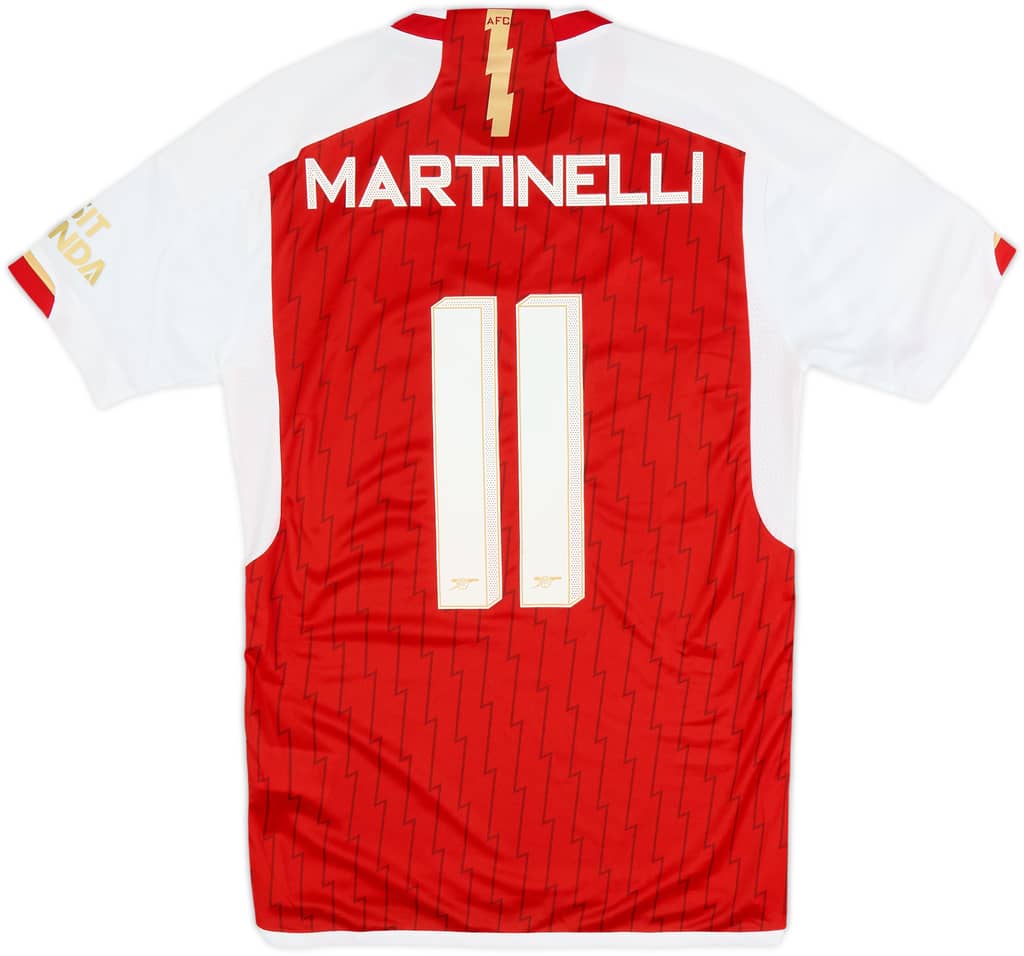 2023-24 Arsenal Home Shirt Martinelli #11 (S)