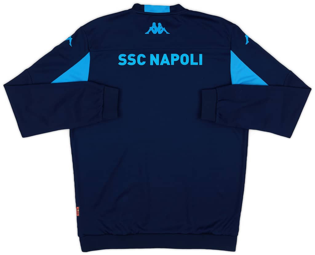 2017-18 Napoli Player Issue Training Top - 5/10