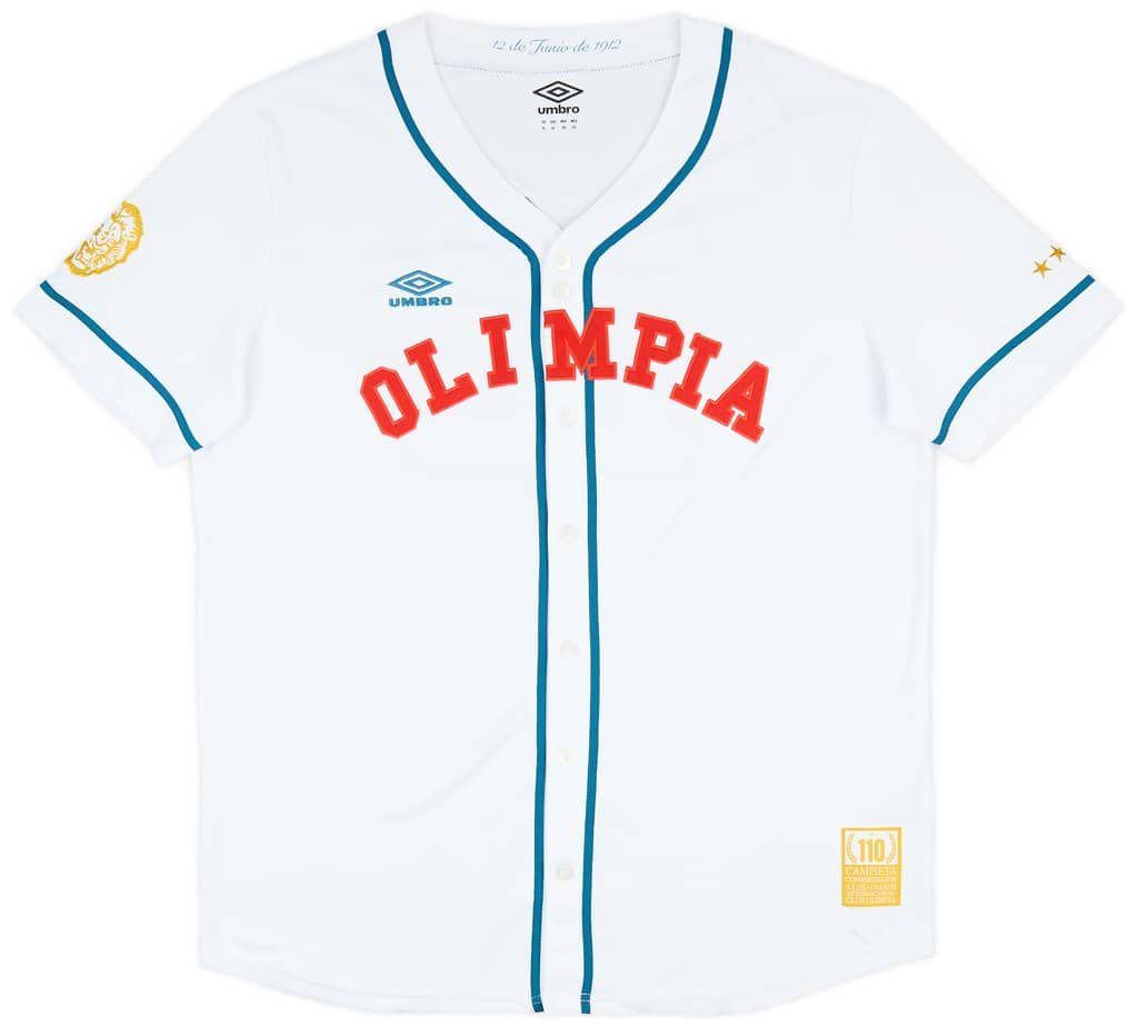 2022-23 CD Olimpia 110th Anniversary Baseball Shirt
