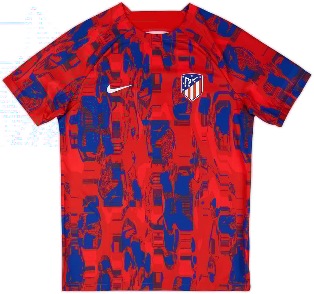 2023-24 Atletico Madrid Nike Pre-Match Shirt