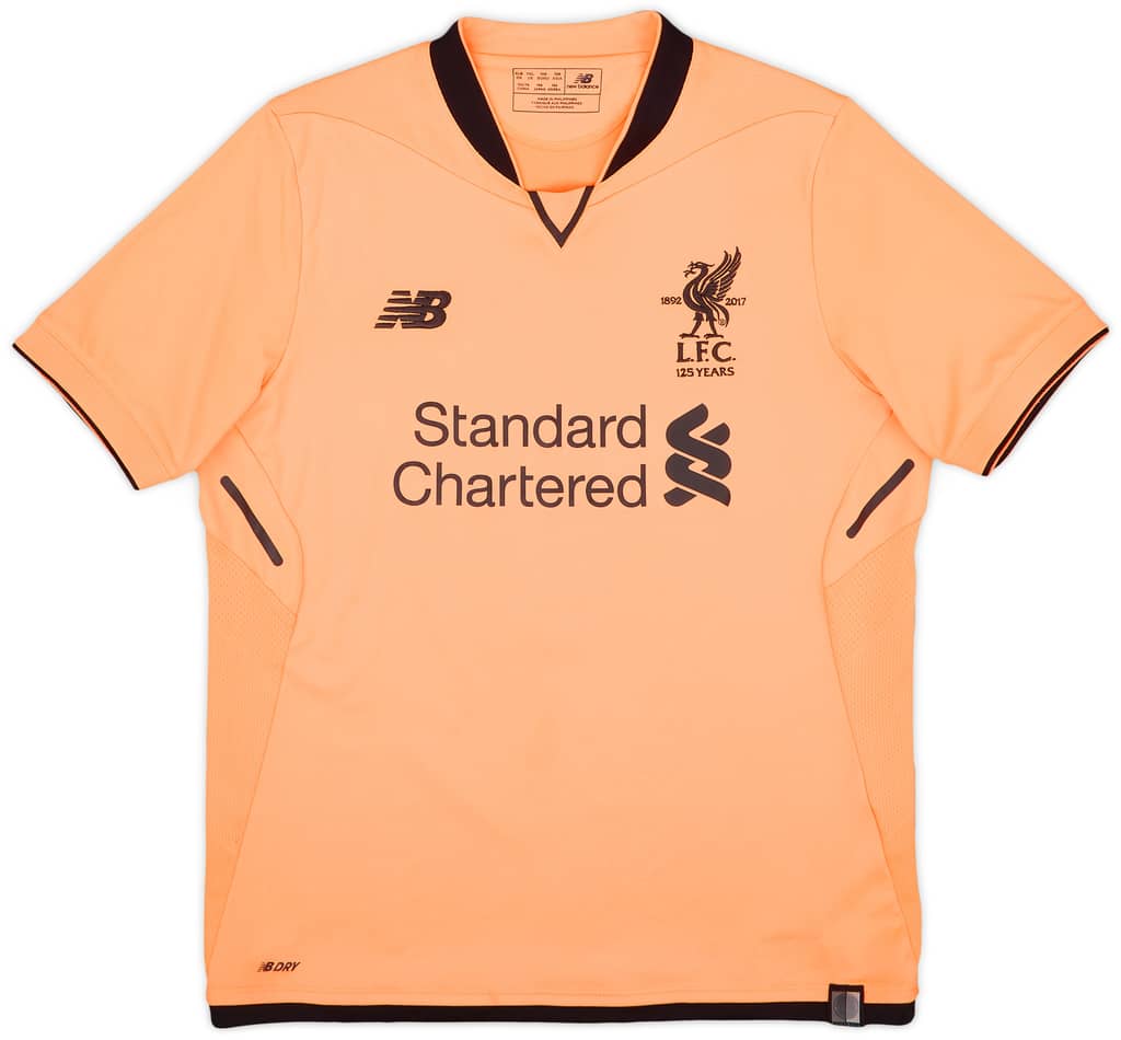2017-18 Liverpool 125 Years Third Shirt - 8/10 - (XL.Boys)