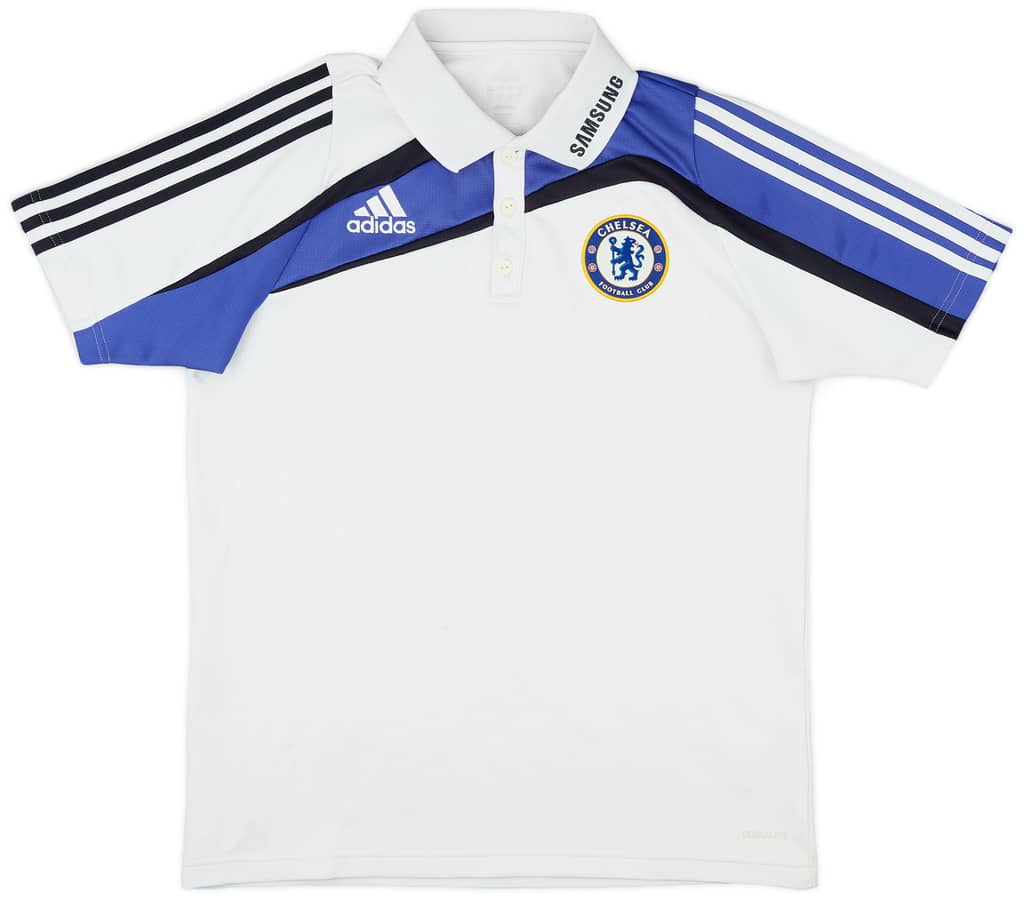 2009-10 Chelsea adidas Polo Shirt - 7/10 - (L)